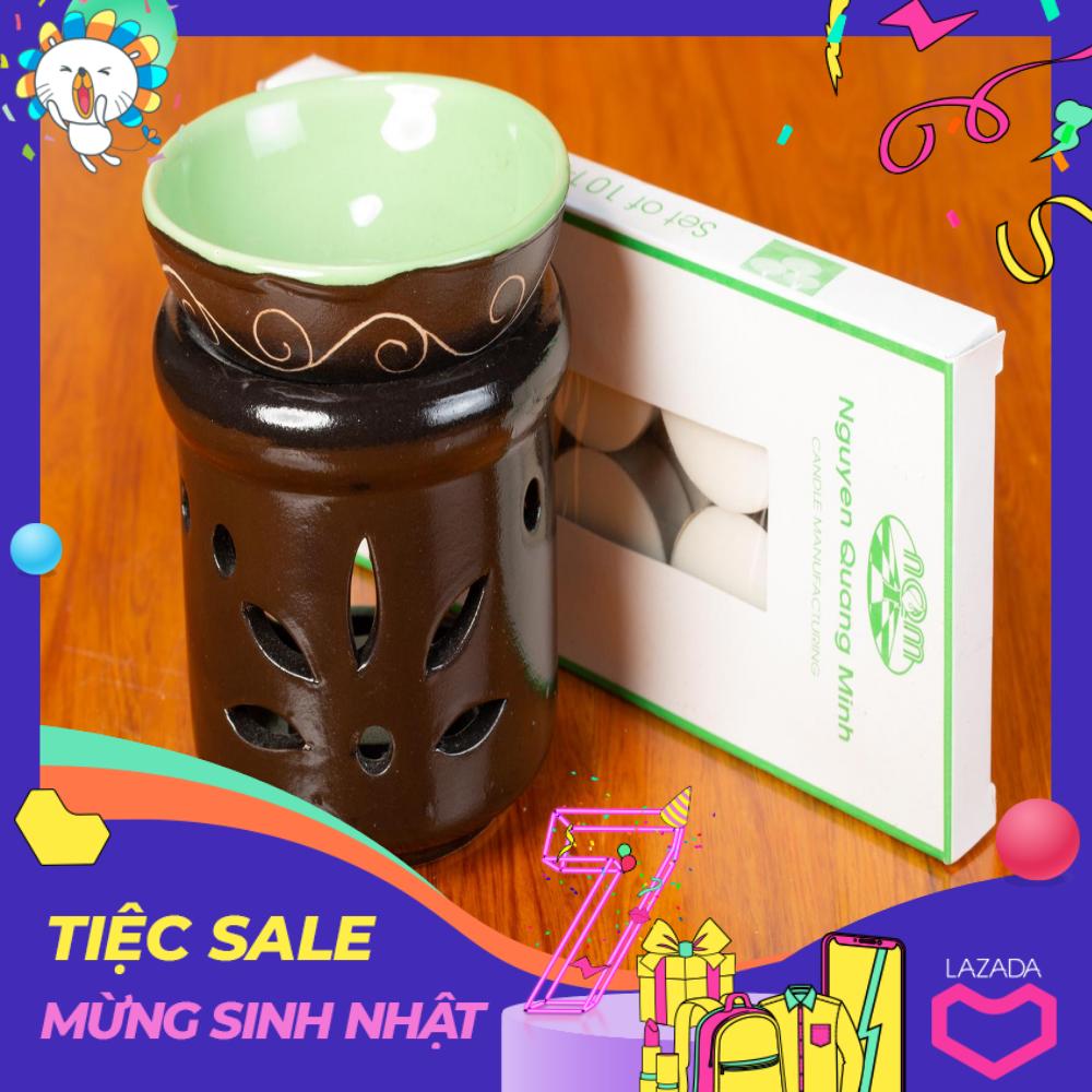 Đèn xông tinh dầu nến