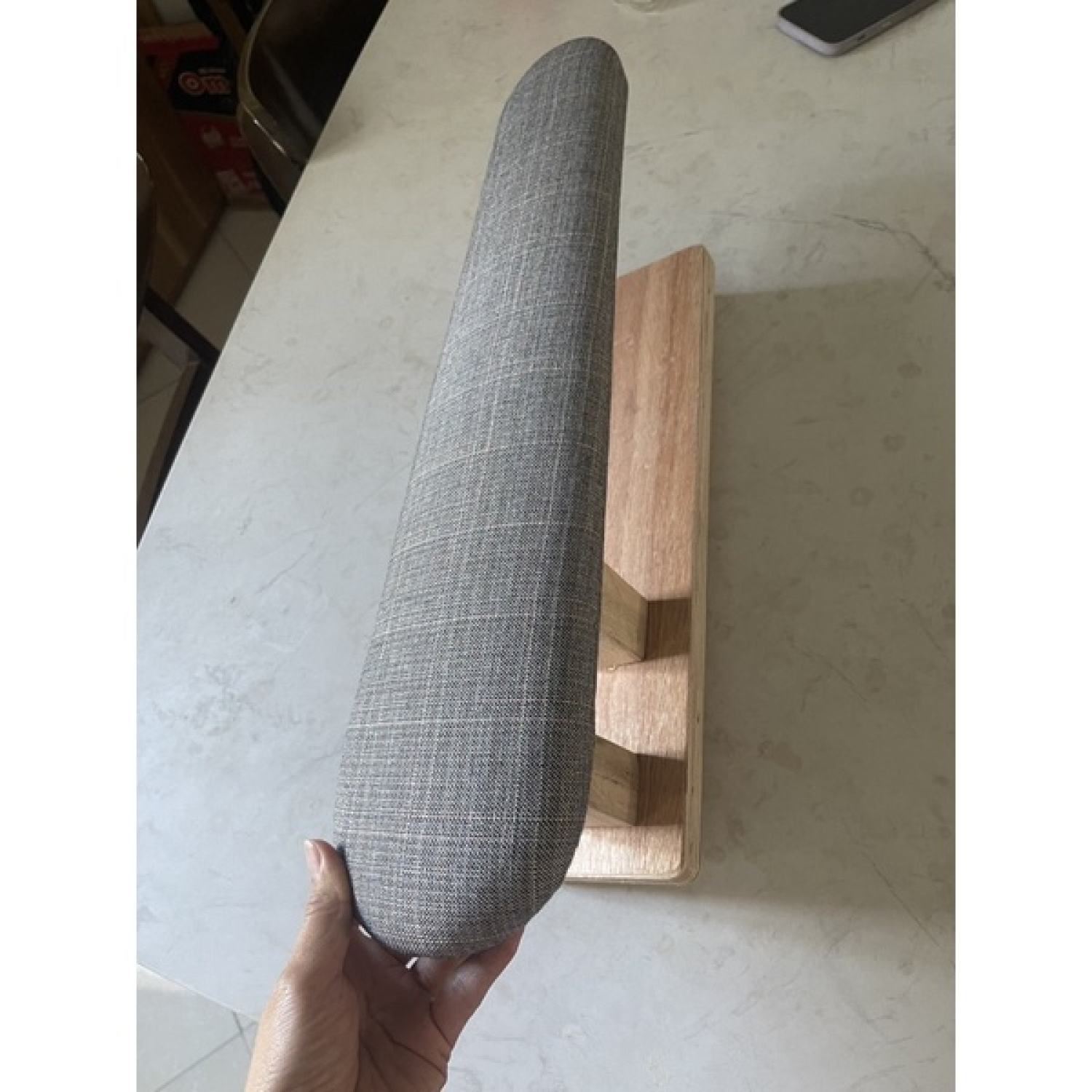 Cầu là (Ngựa ủi) quần áo, gỗ thịt dài 60cm