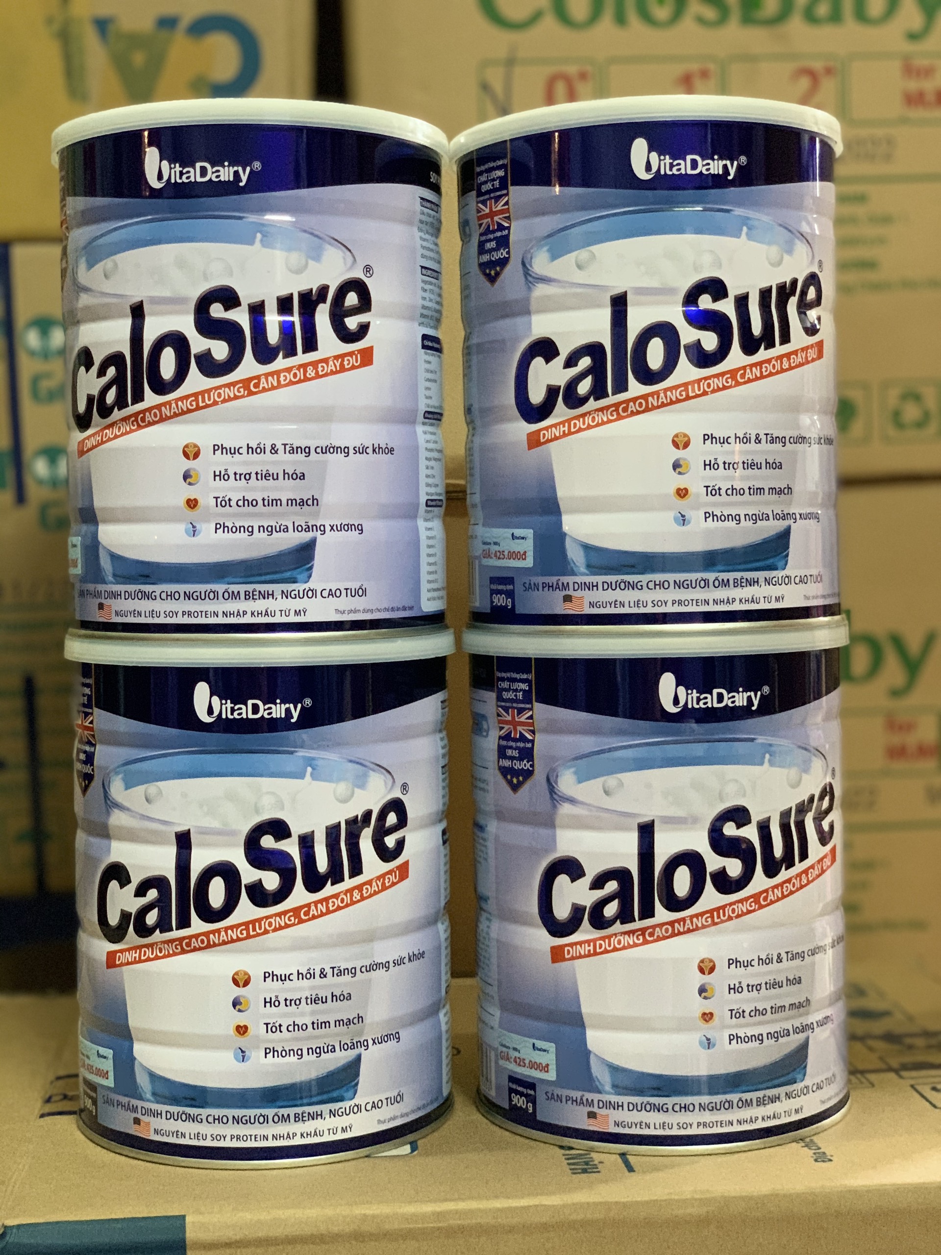 Sữa CaloSure VitaDairy hộp 900g
