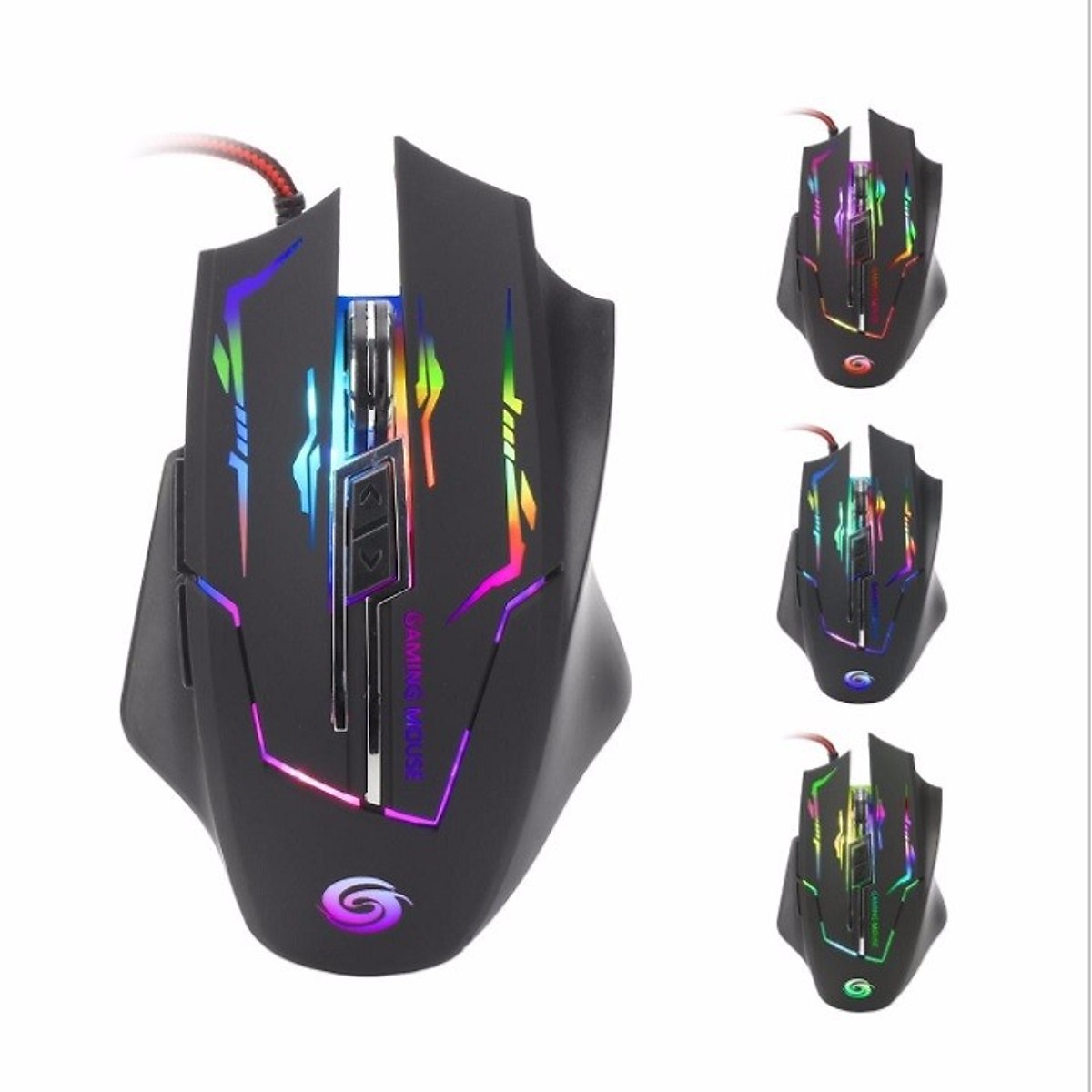 Chuột led có dây gaming chơi game k1021 cao cấp. chuột chơi game k1021 - chuột game thủ k1021