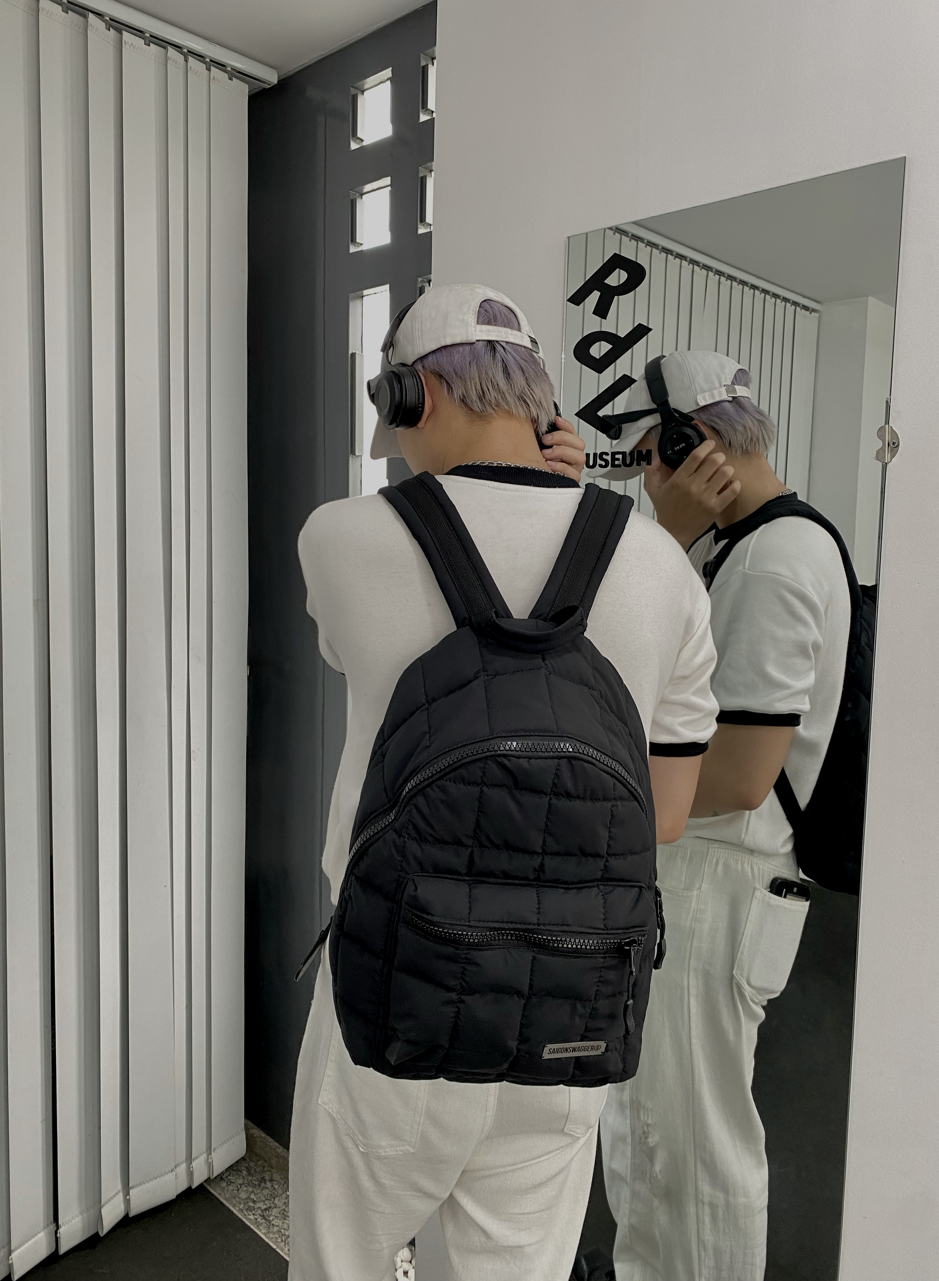Balo Mini Chần Bông SAIGON SWAGGER® NOIR PUFFER BACKPACK