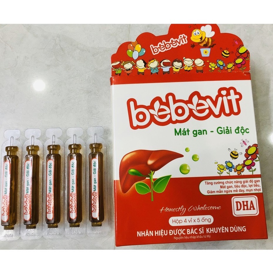 Bebevit Mát gan, Giải độc