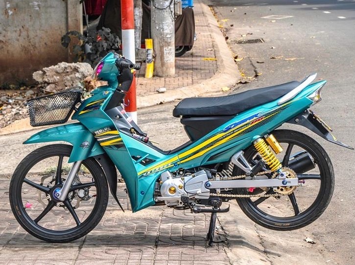 Tem rời sirius dán xe xanh ngọc lục bảo