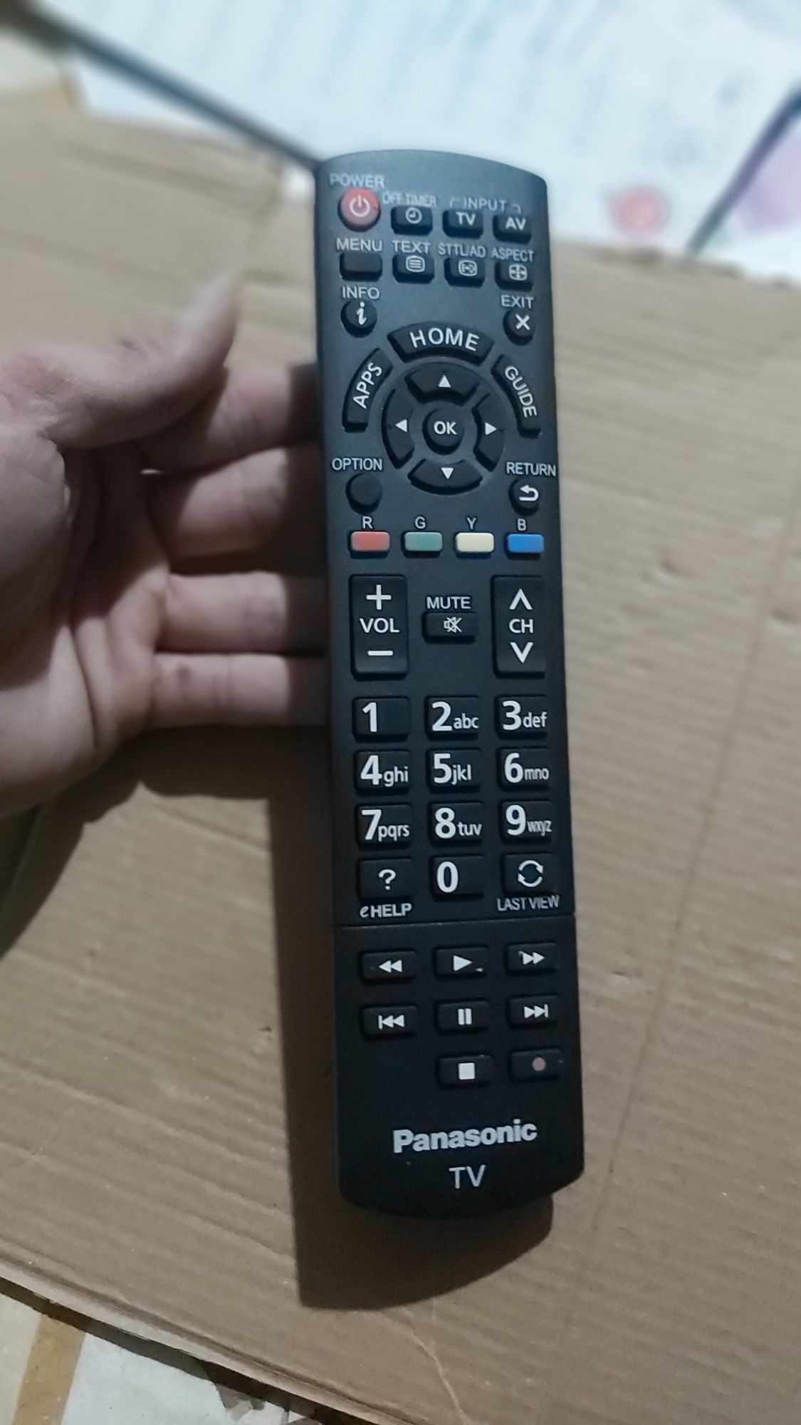 điều khiển tivi panasonic dài zin theo máy