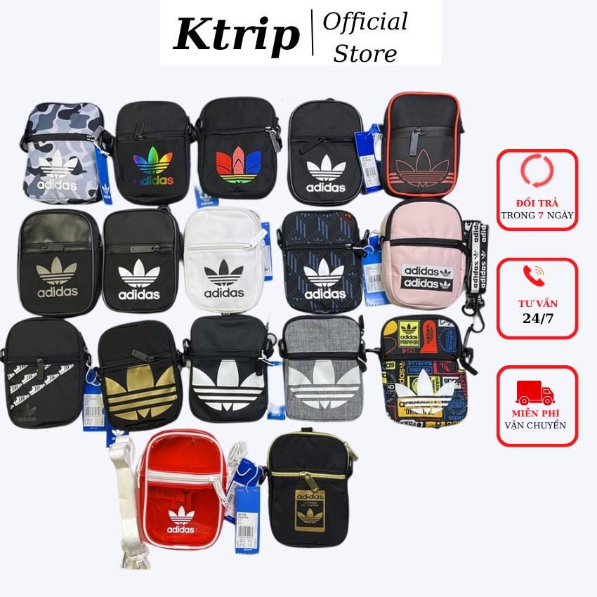 adidas originals mini tape crossbody bag