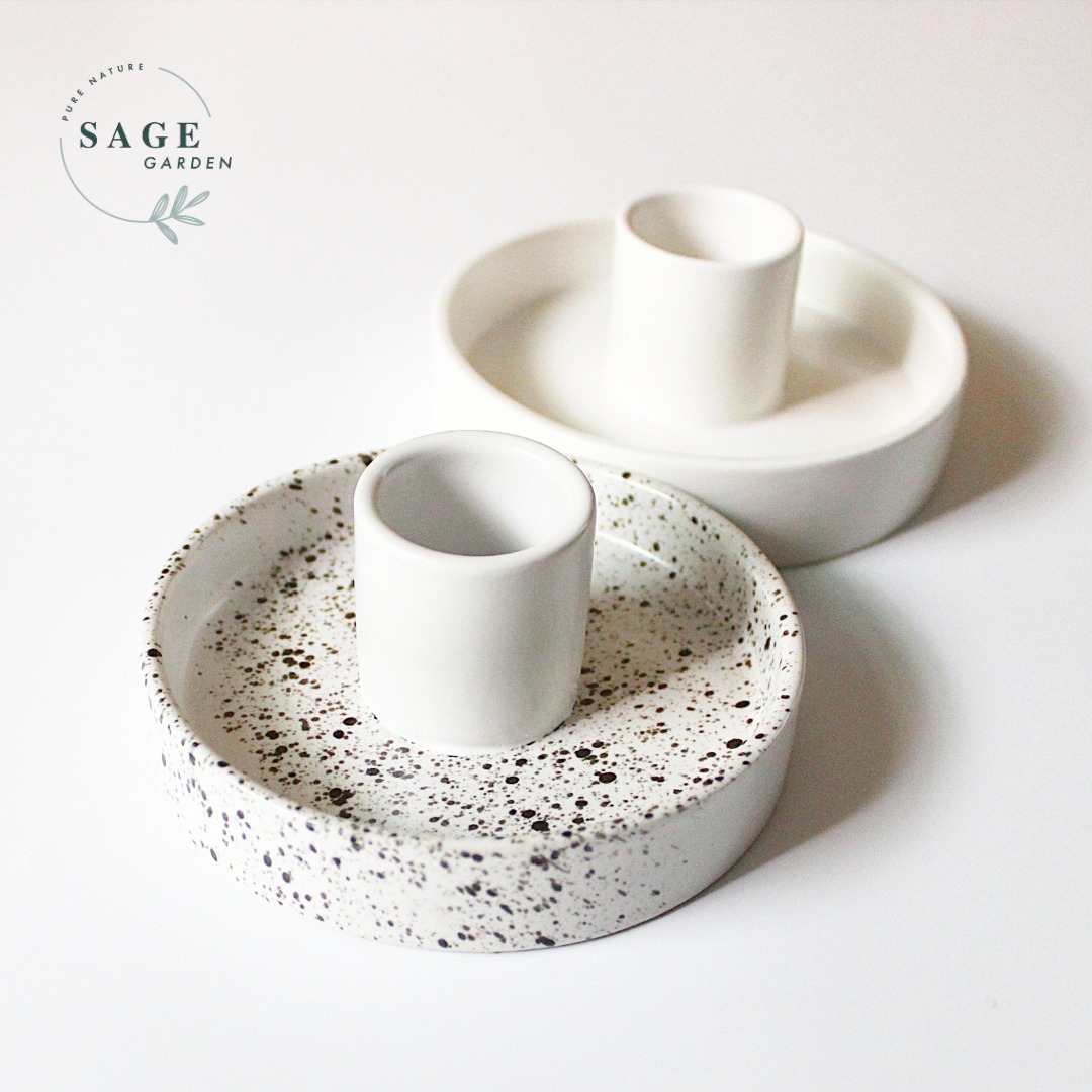 Palo Santo Ceramic Holder (Must Have)_Sage Garden