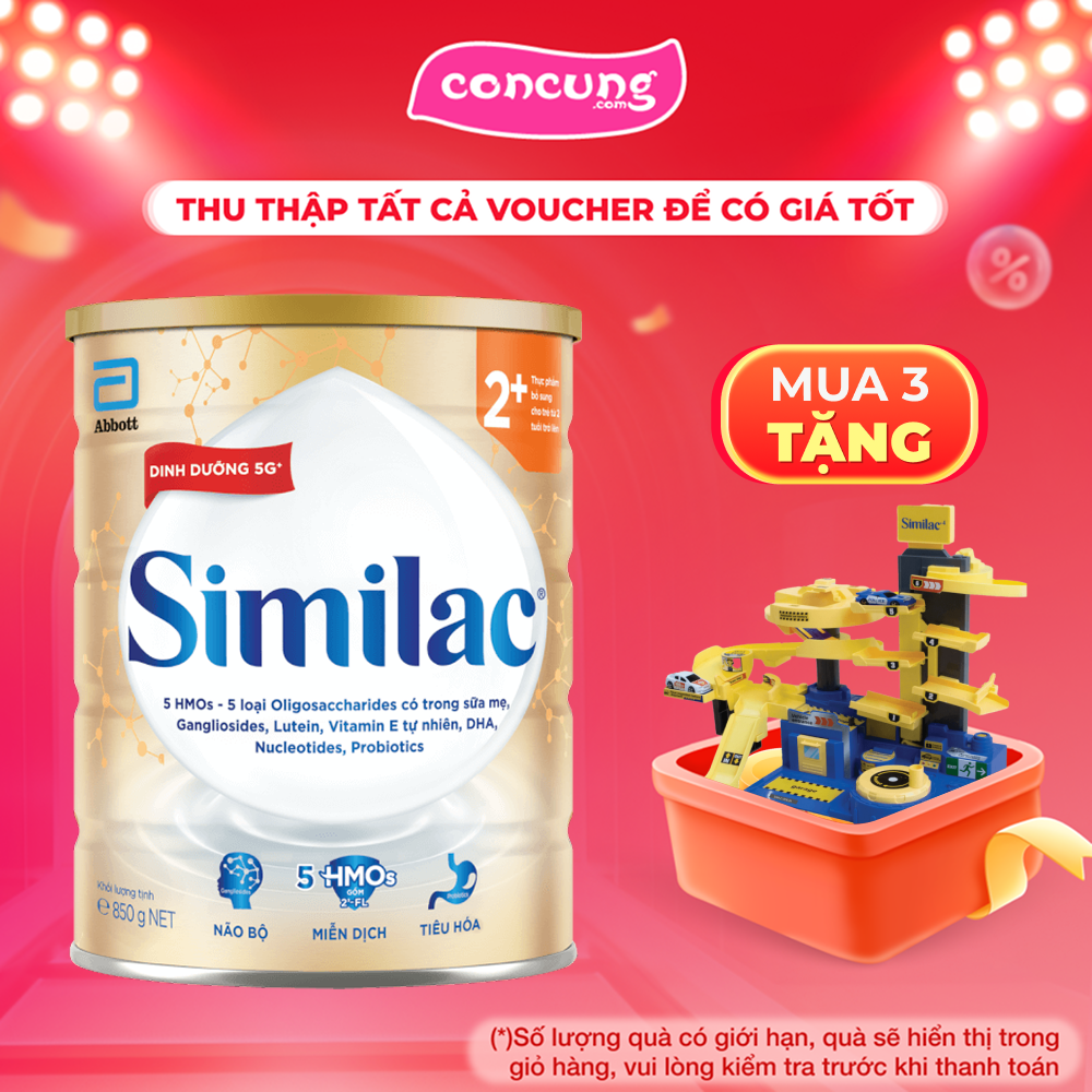 Sữa Similac 5G số 4 1,6kg (2-6 tuổi)
