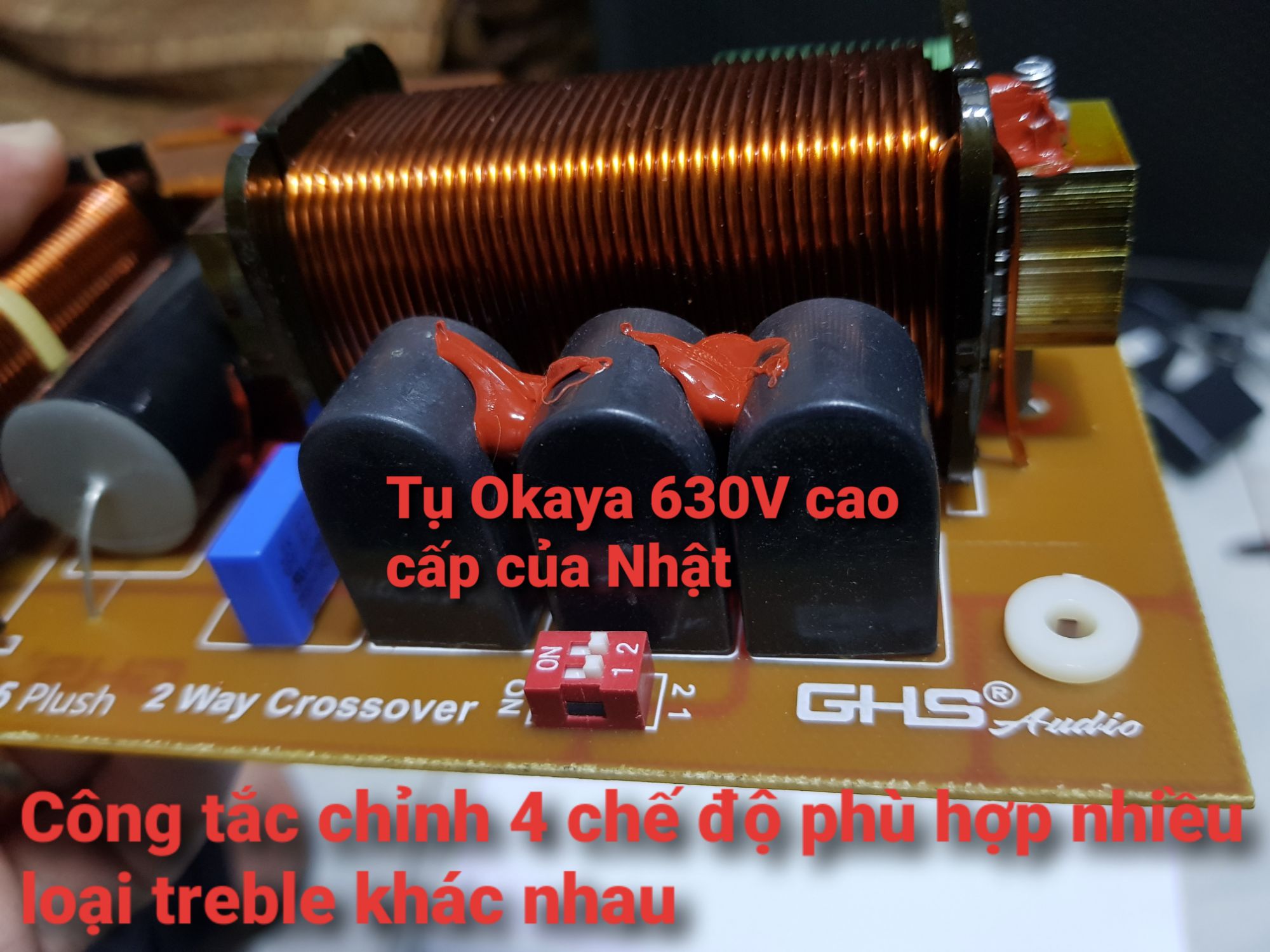 Phân tần 2 Way GHS SP-715 Plus Cao Cấp