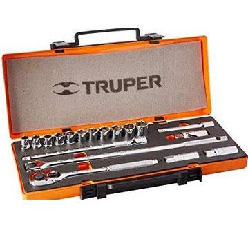 Bộ khẩu 19 chi tiết Truper 13936 (JD-1/2X19M)