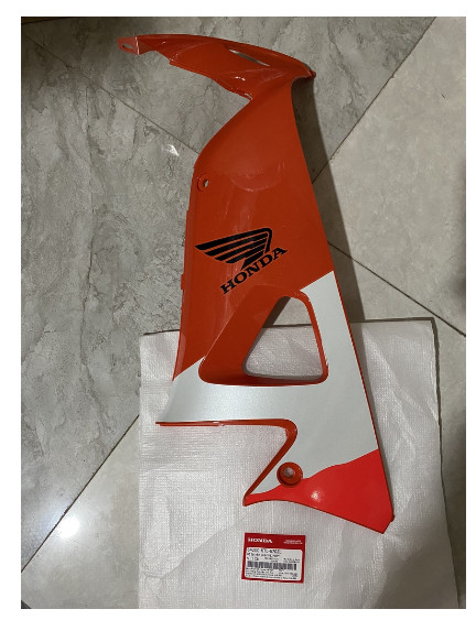 Ốp yếm phải honda wave rs100 repsol năm 2006 màu cam
