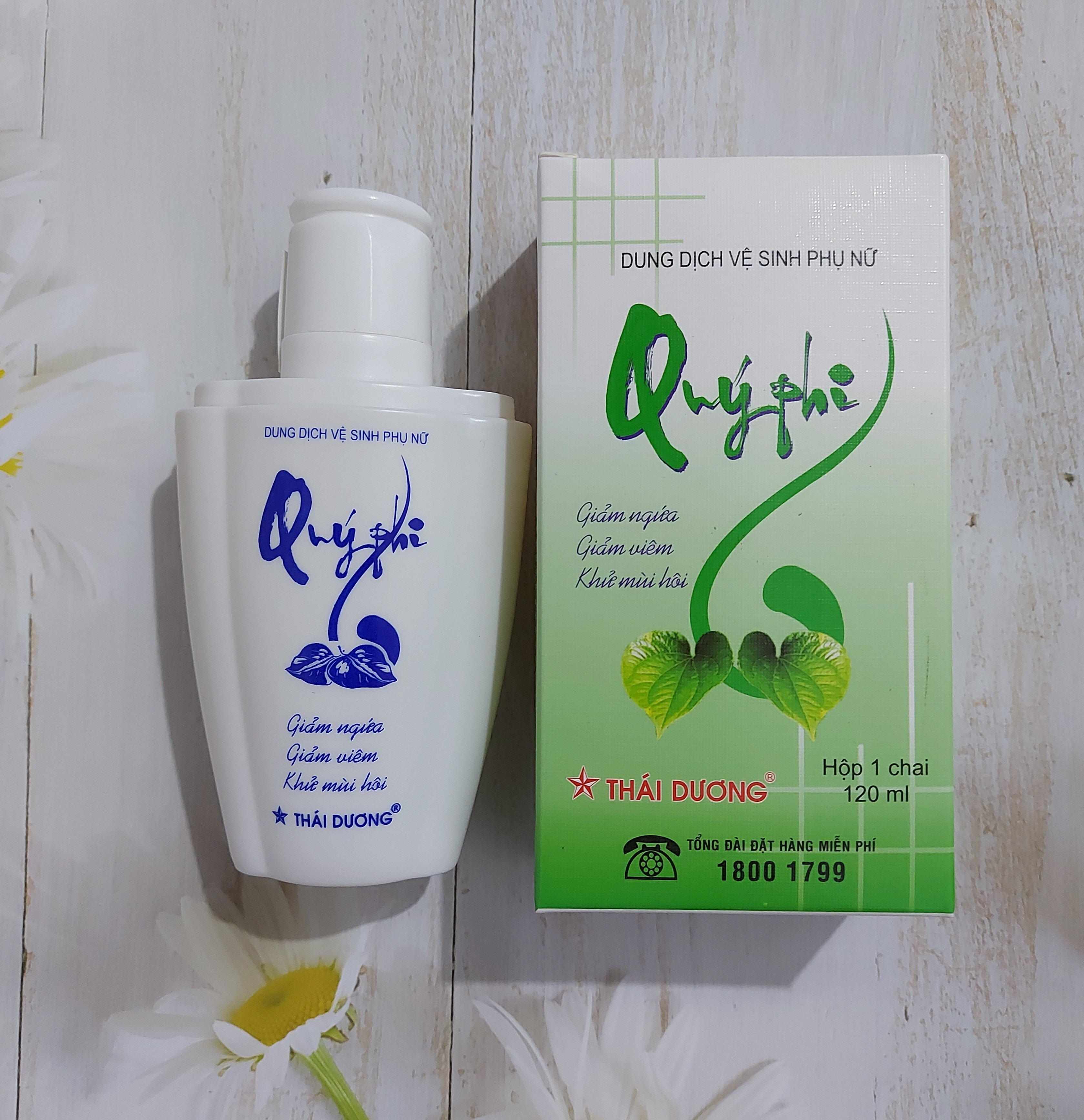 [HCM]Dung dịch vệ sinh phụ nữ Qúy Phi - XANH