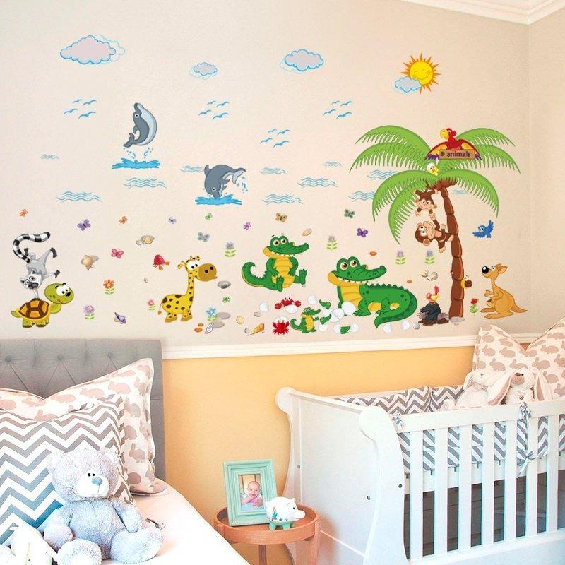 decal dán tường (decal chi tiết), decal cho bé, decal phòng khách. decal cho bé