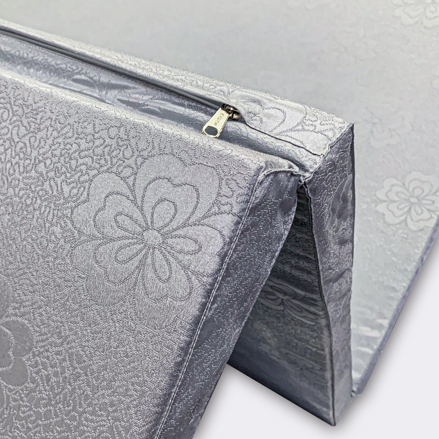 Đệm Bông Ép Everon Vỏ Gấm Gấp Ba Mảnh Đủ Kích Thước