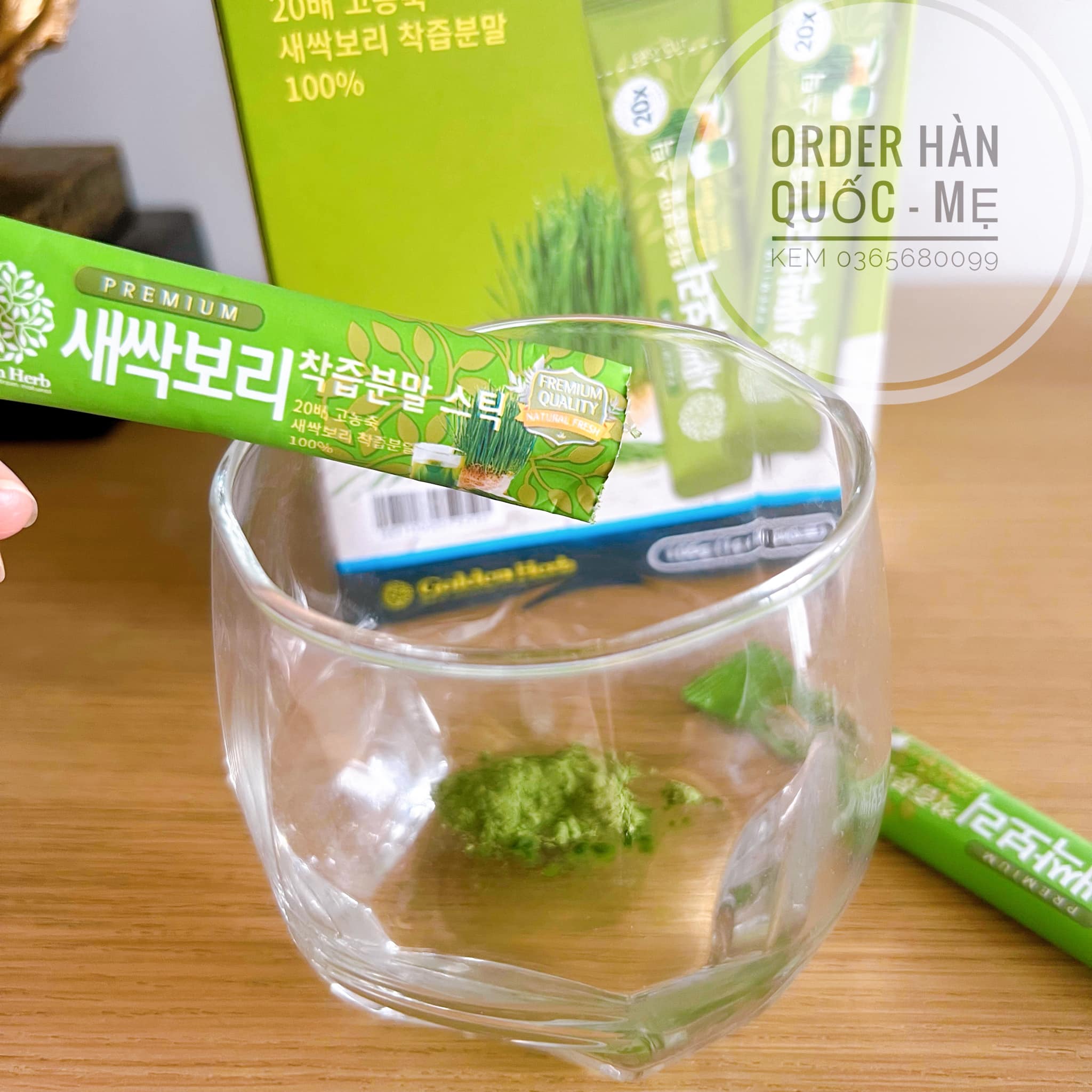 Bột Mầm lúa mạch non Golden Herb
