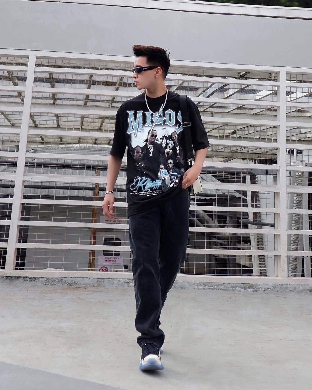 RIPOFFF Migos T-shirt - Black