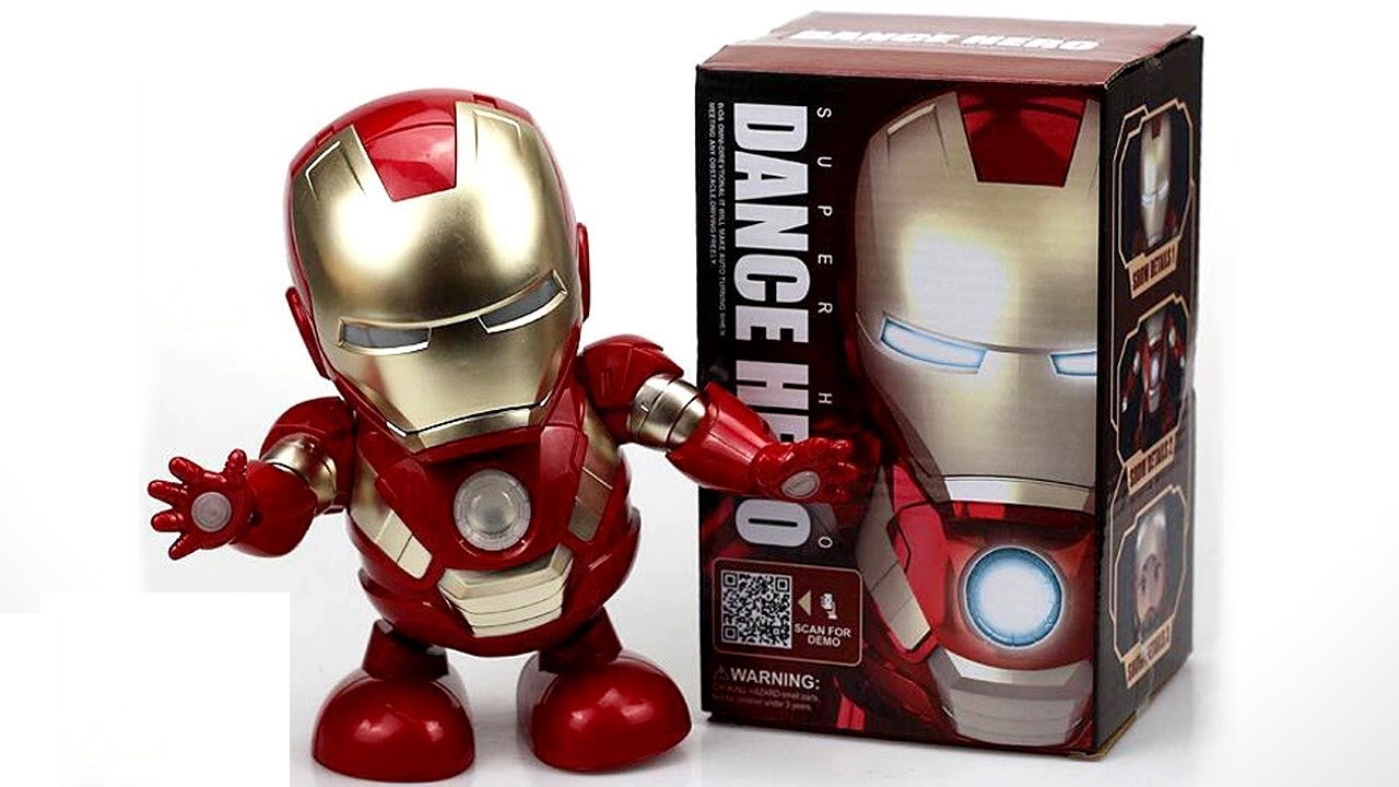 Robot Ironman Phát Nhạc Và Nhảy Múa