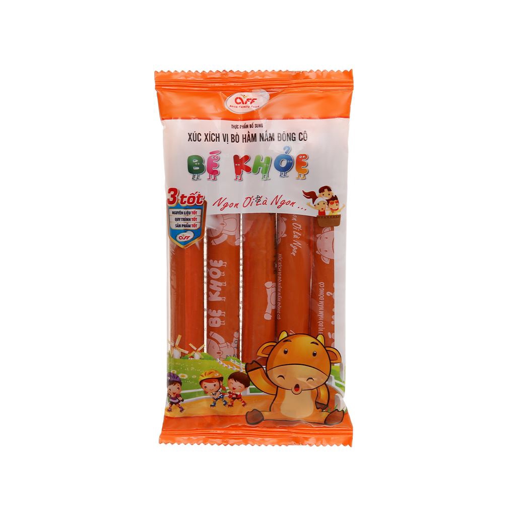 Xúc xích ăn liền tiệt trùng"Bé khỏe"