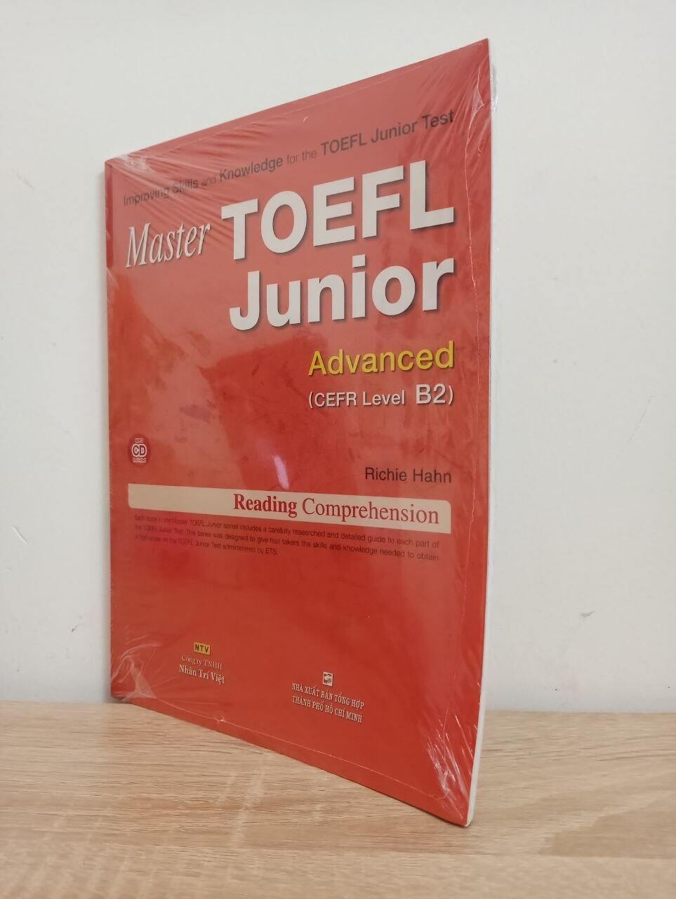 Master toefl junior - advanced level b2 - richie hahn new 100% asb0707