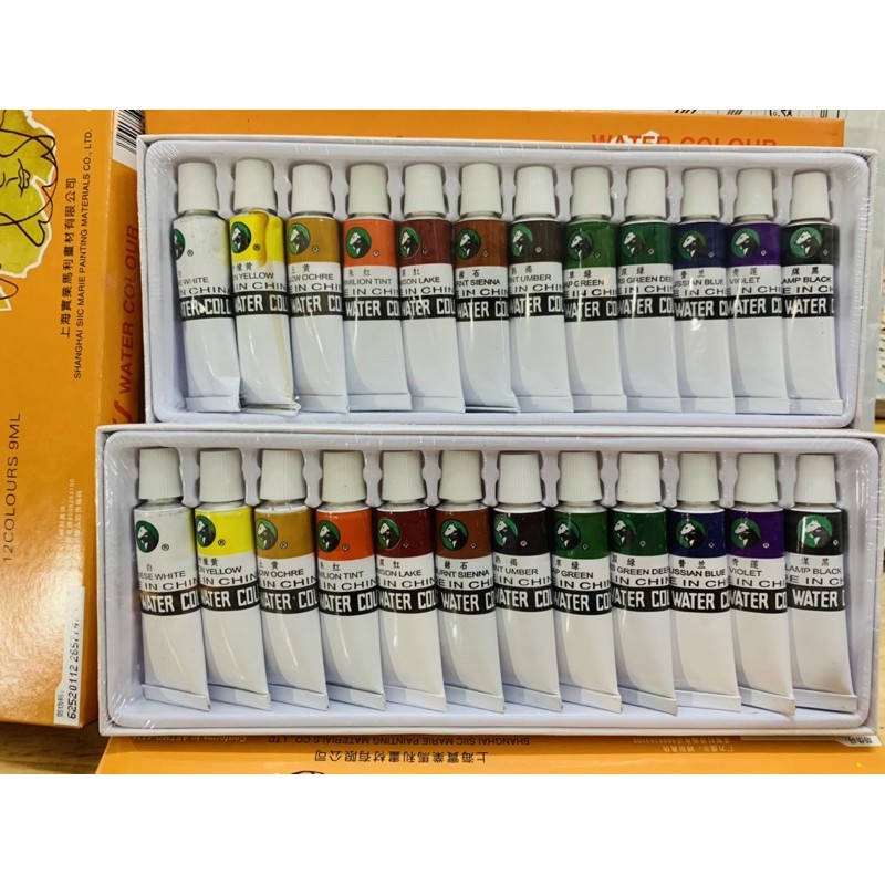 Màu Nước Maries - 12 Màu/9ml