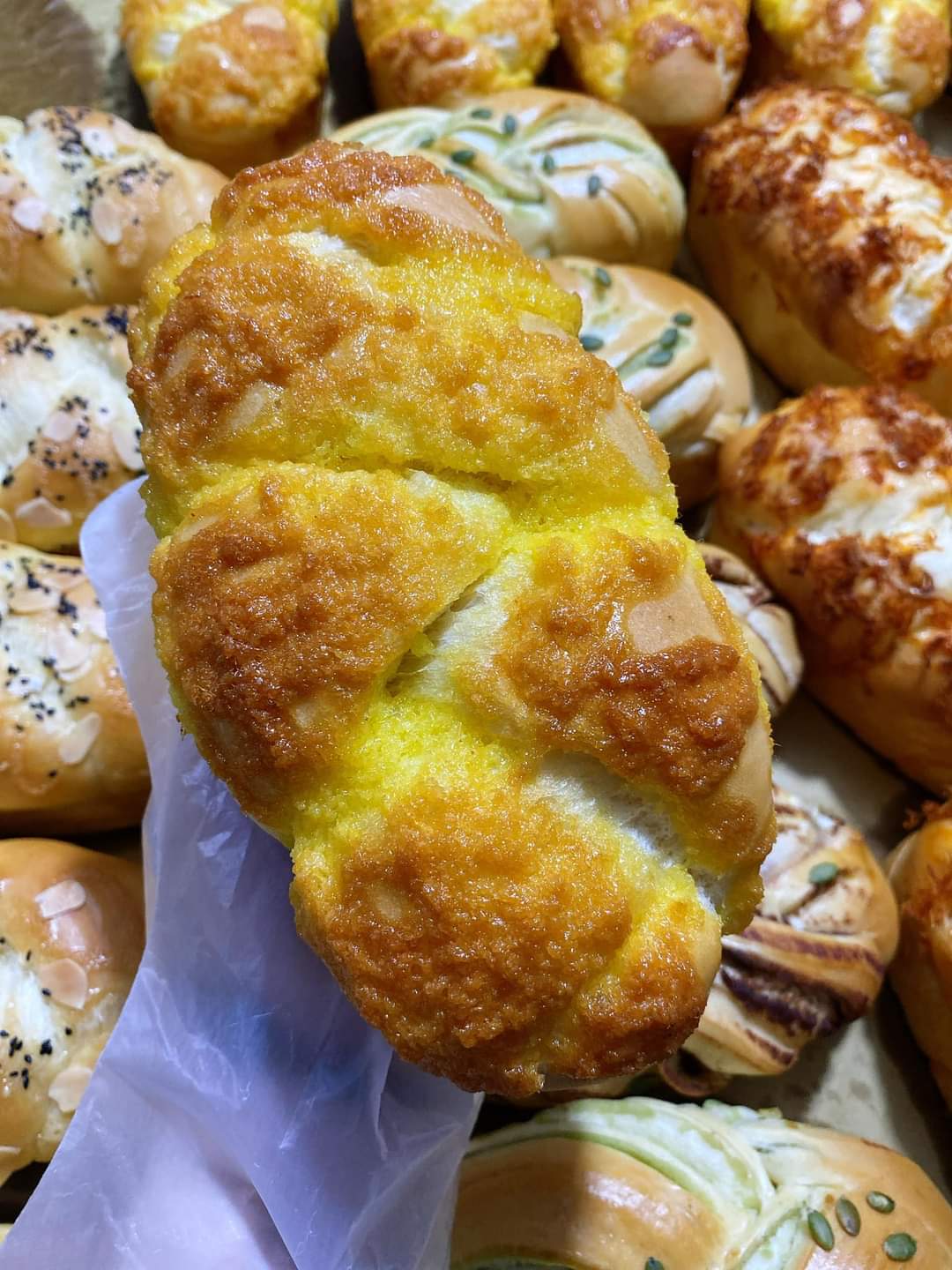 Bánh mì hoa cúc nhân sầu riêng - 350gam