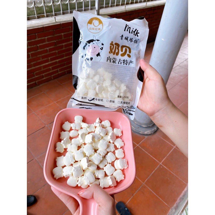 Kẹo Sữa Bò Non Mông Cổ Viên Nén Bịch 250g