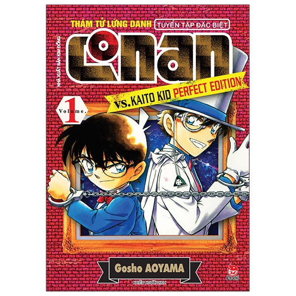 Truyện tranh Conan - Conan vs Kaito Kid - Tuyển tập thám tử lừng danh - Tập 1 - Tái bản 2022 - NXB Kim Đồng