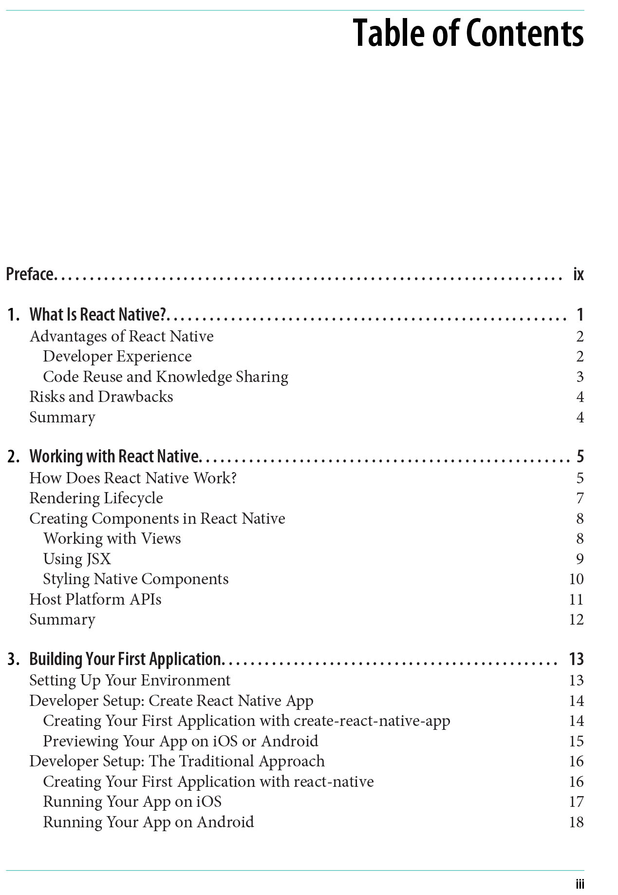 Learning React Native