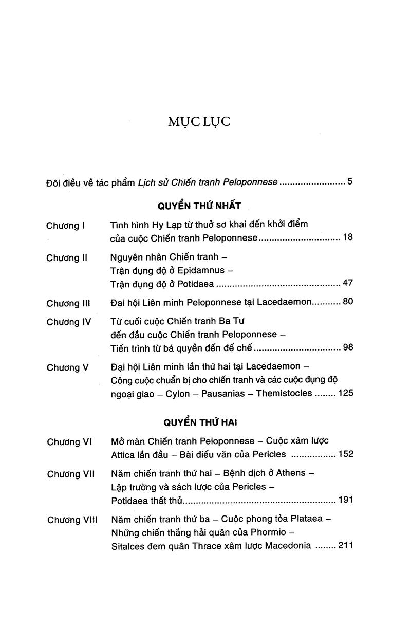 Sách - Lịch sử chiến tranh Peloponnese