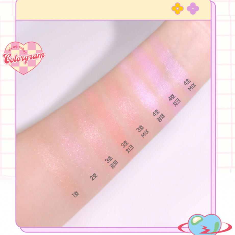 Highlight COLORGRAM Milk Bling Heartlighter 2.2g