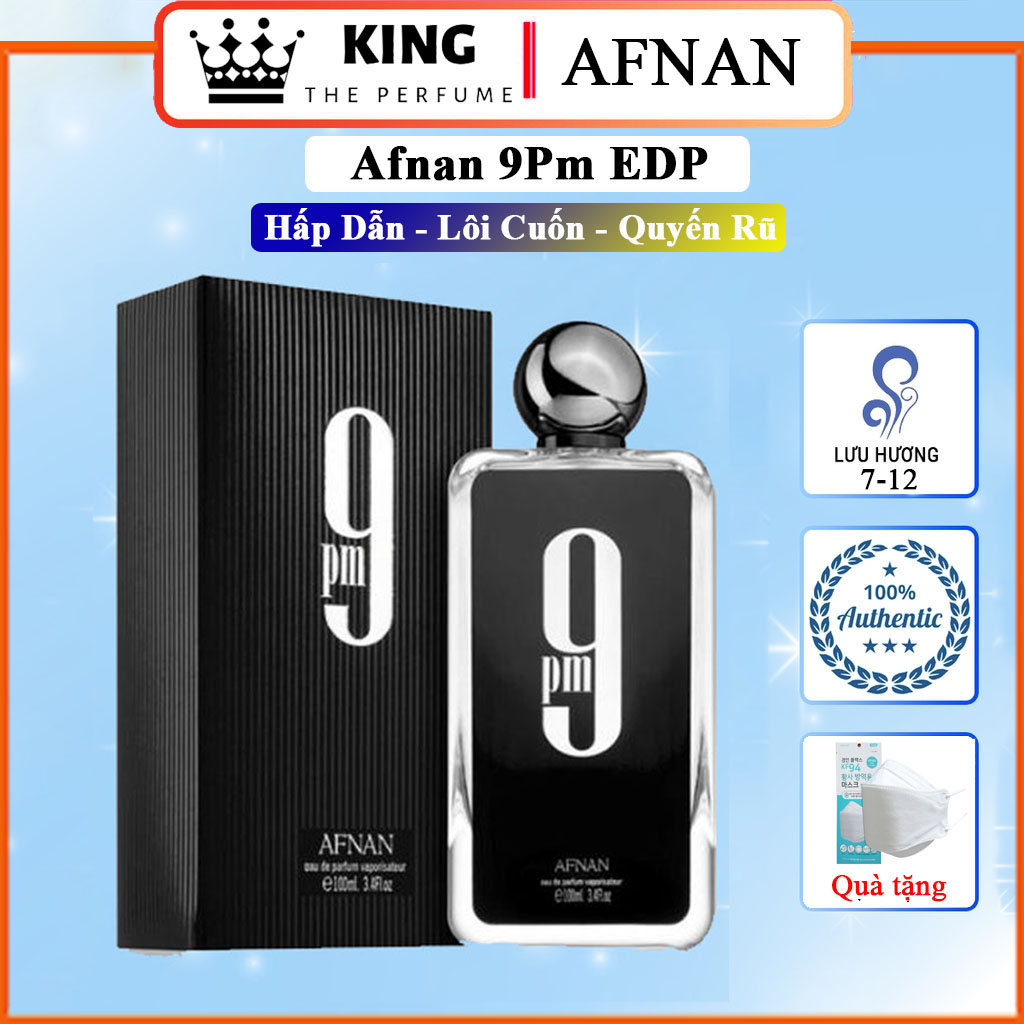 Nước Hoa Nam Afnan 9PM Full 100ml