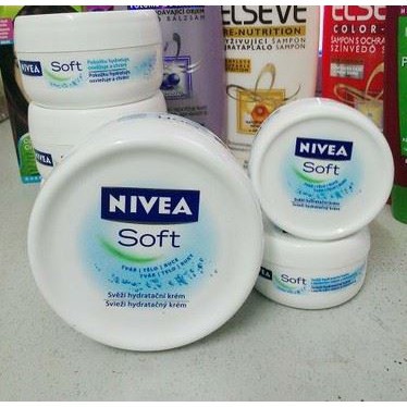 Kem dưỡng ẩm NIVEA SOFT - Dưỡng da mềm mịn [ Hàng chuẩn Đức]