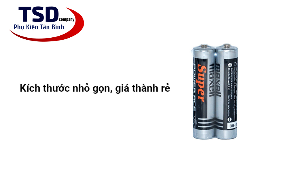 Bộ 4 Viên Pin Maxell AAA Chính Hãng