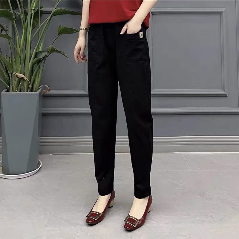 Quần Kaki Nữ Cạp Chun-mã kaki