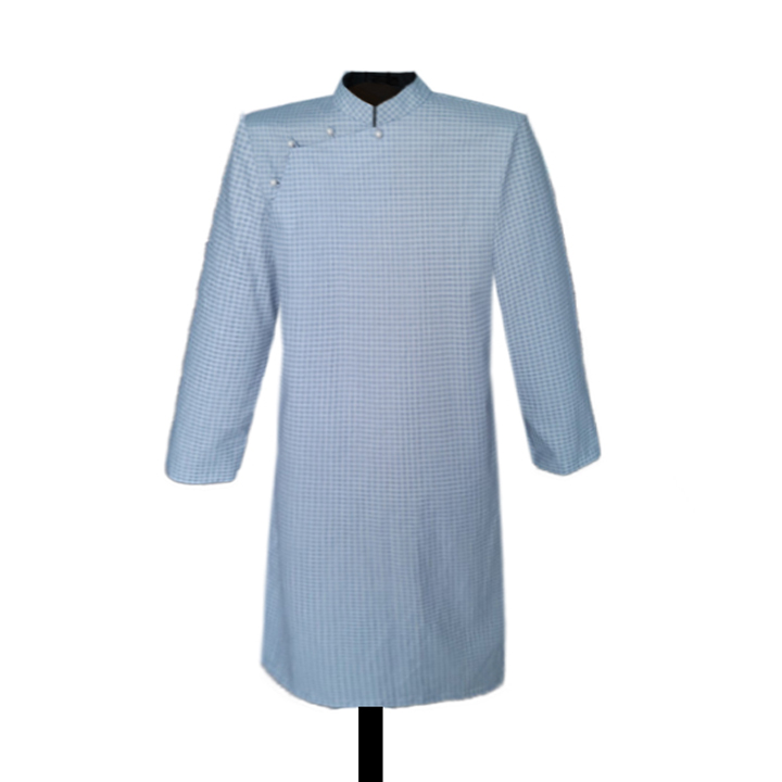 ÁO DÀI CÁCH TÂN NAM POLY COTTON HỌA TIẾT