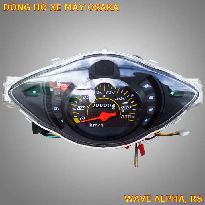 Đồng hồ xe máy wave alpha, rs, s100 chất lượng như zin chính hãng osaka