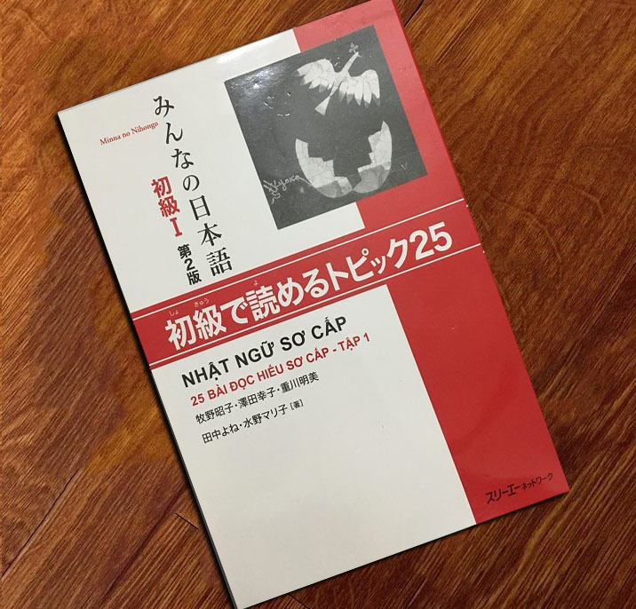 Sách Minna no nihongo Sơ Cấp 1 - 25 Bài Đọc Hiểu ( Bản Mới)