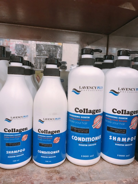 Dầu gội xả COLLAGEN LAVENCY Plus+