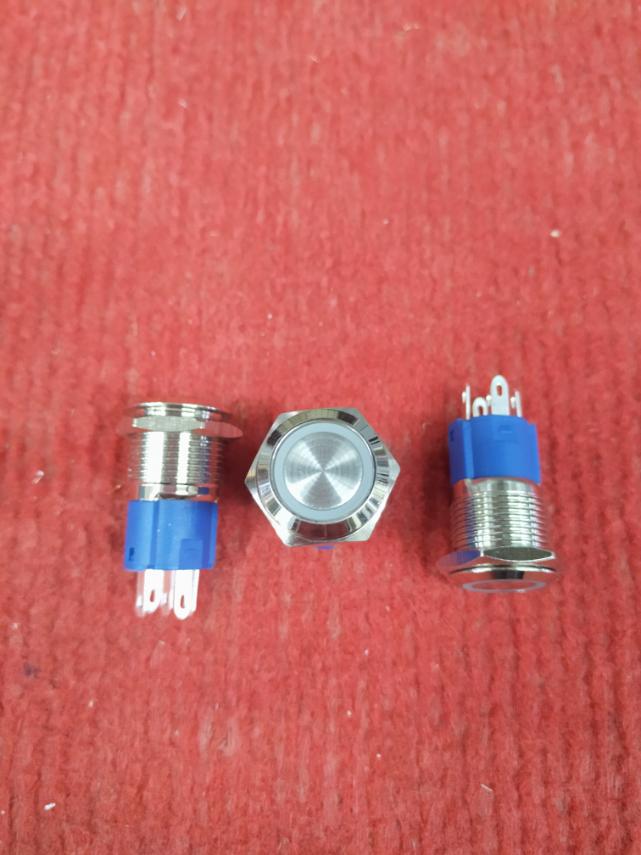 Nút nhấn Inox phi 16 có đèn