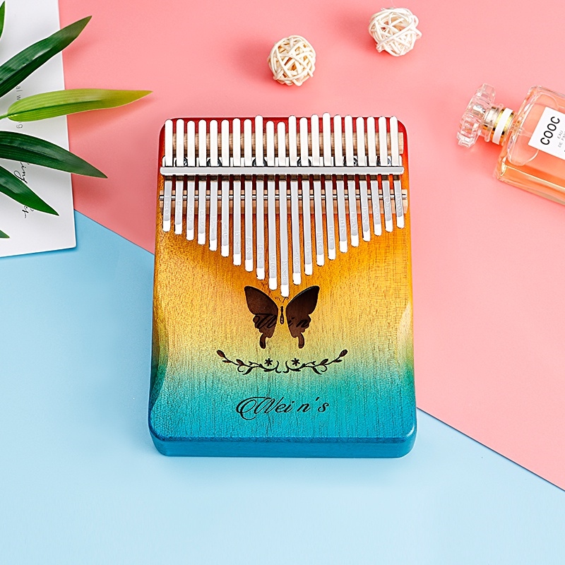 Đàn Kalimba 17/21 Phím Nhiều Màu Sắc Dễ Thương