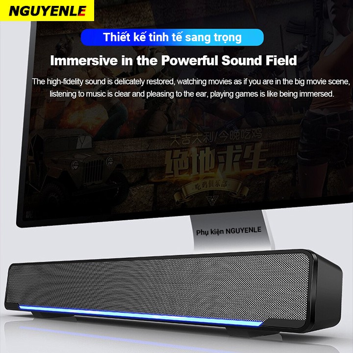 [HCM]Loa Vi Tính Siêu Trầm SADA V-196