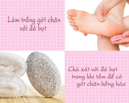 [HCM]Đá bọt chà gót chân tẩy da chết