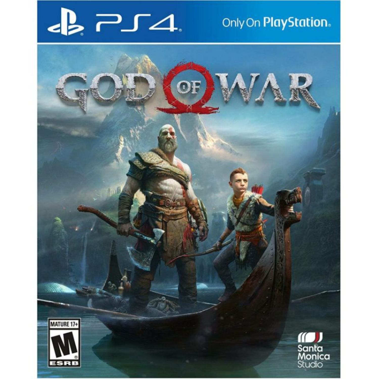 Đĩa game God of War 4 cũ cho PS4