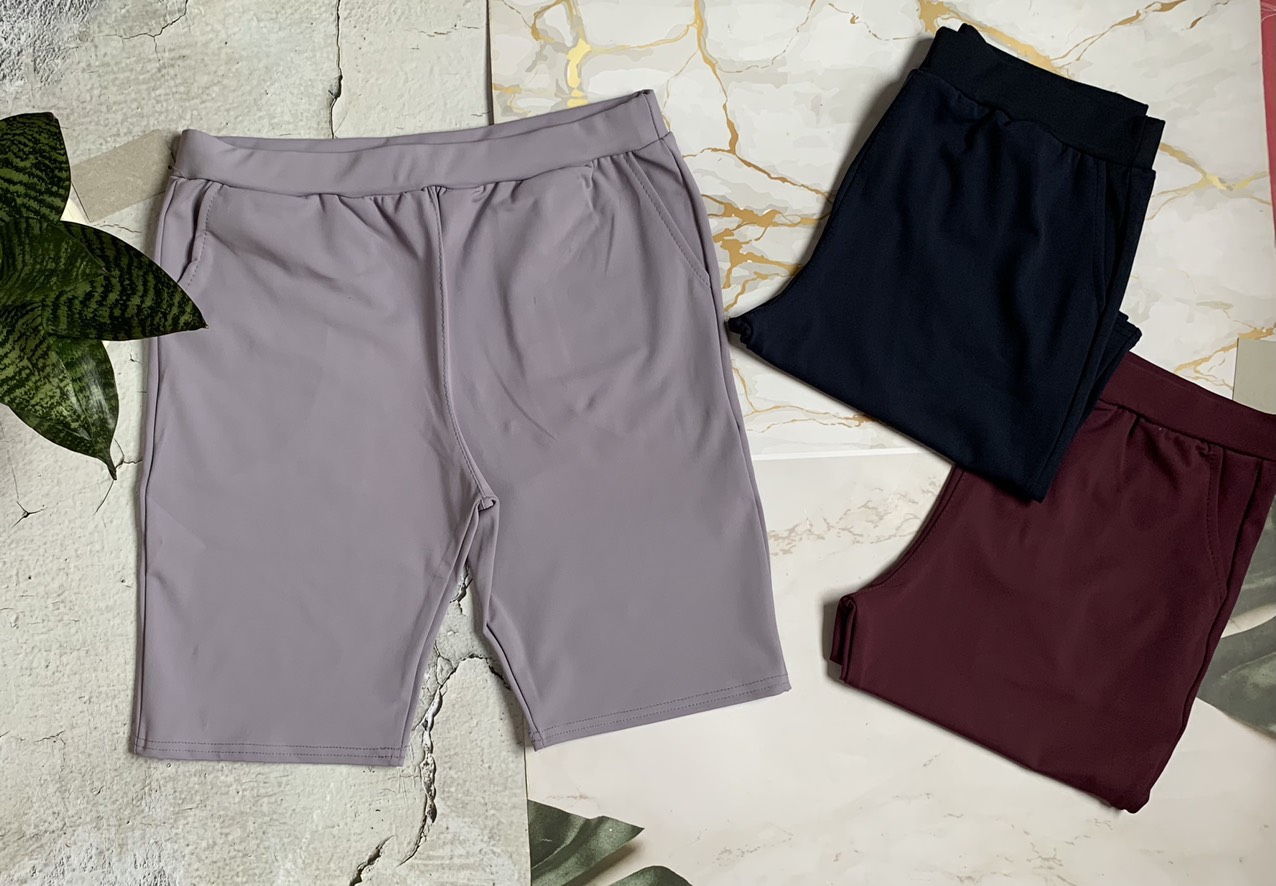 Quần short ngố nữ thun 4 chiều mềm mịn