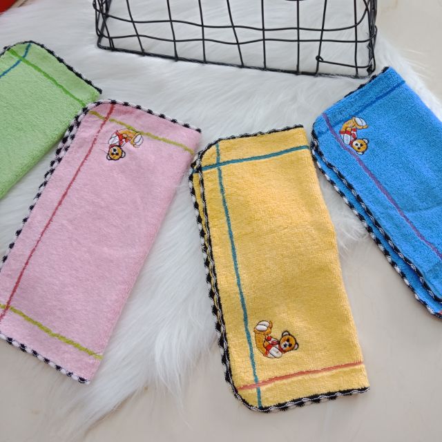 Khăn Mặt Sợi Tre Cho Bé