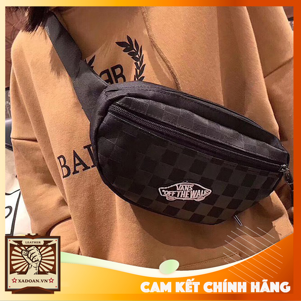 Túi đeo chéo, Túi bao tử Vans mini Checker Unisex