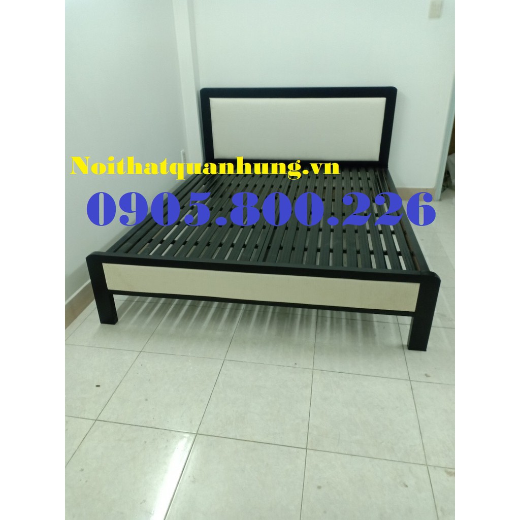 Giường cao cấp sắt hộp