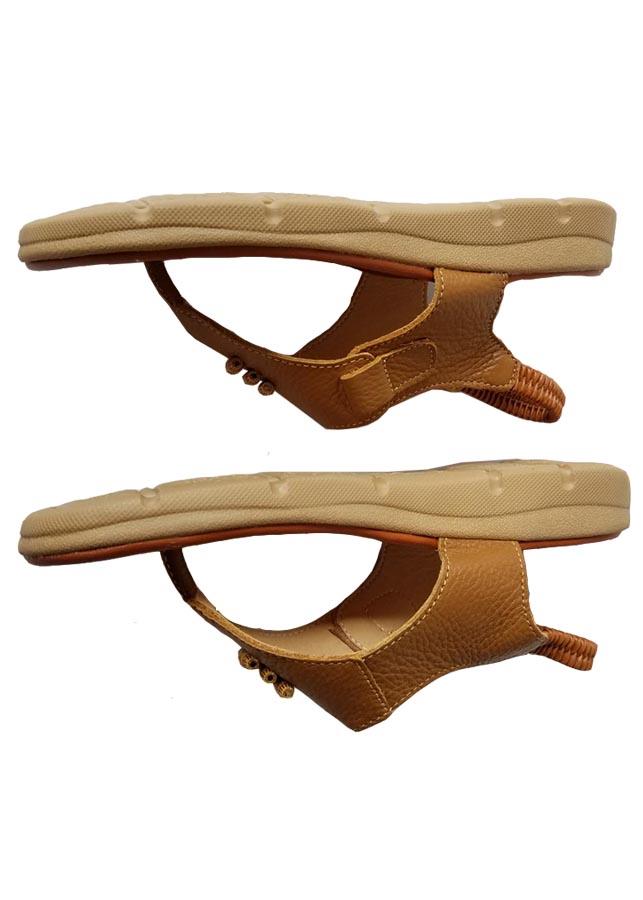 Giày Sandal Nữ BIGGBEN Da Bò Thật SDNB31