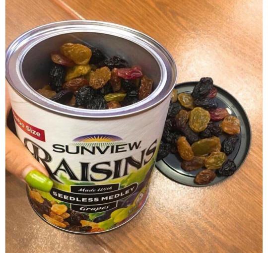 [HCM]Nho khô Sunview Raisins 3 màu 425gr