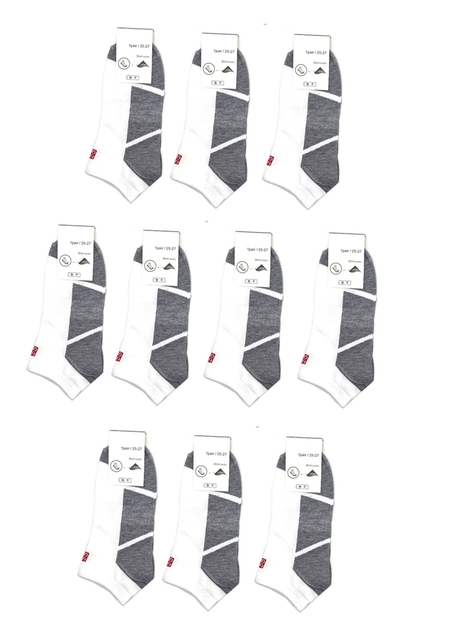 Combo 10 đôi tất vớ nam cổ ngắn Uni - Nhật Bản