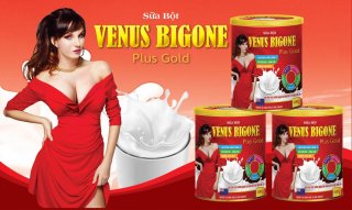 Sữa Bột Tăng Kích Thước Vòng 1- Venus BigOne Plus Gold với thành phần Sâm Tố Nữ,Collagen, Nhau Thai Cừu Giúp Săn Chắc Vòng 1,Cân Bằng Nội Tiết Tố, Làm Đẹp Da, Tái Tạo Da, Sáng Da, Mờ Nám- Hộp 400g thumbnail